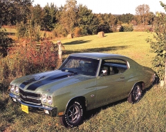 1970 Chevelle with Spokes