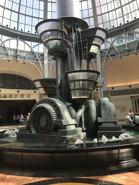 Niagra Fallsview Casino Steampunk Fountain.jpg