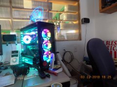 My latest build Corsair 570X RGB Crystal Case Side & Front view.JPG